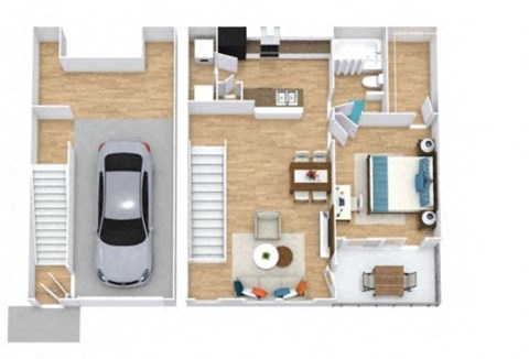 The Constantine 1 bedroom/1bath